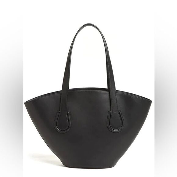 NWT Mark Cross Arc Tote Black Leather $1,850 - Picture 1 of 7